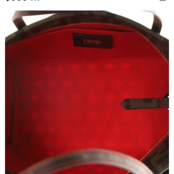 FENDI Perforated Zucca Spalmati Roll Large ToteBag - Picture 4 of 15